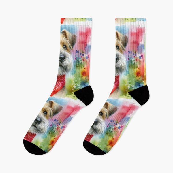 Item preview, “Whimsical Canine Dreams: A Splash of Color” ?? designed and sold by Dominika Farkašová.