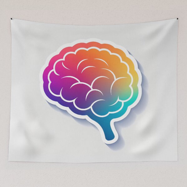 Item preview, Vivid Brain Tree designed and sold by mentokc.