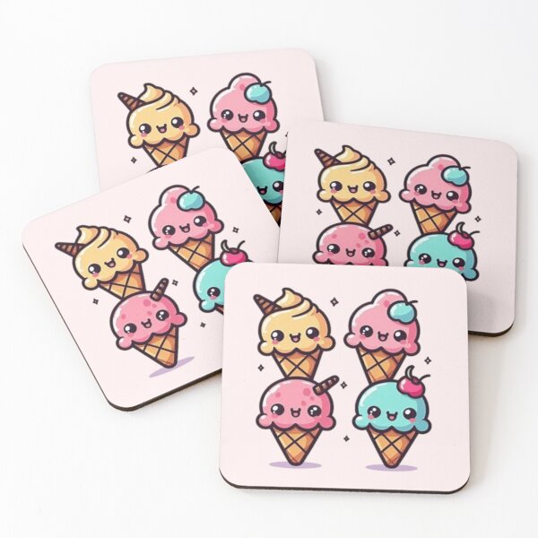 Item preview, Lindos conos de helado designed and sold by Culmika.