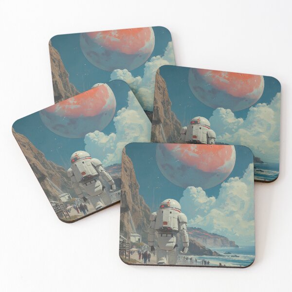 Item preview, Cosmic Shores: The Sentinel of the Seaside designed and sold by EtherealEchoes.