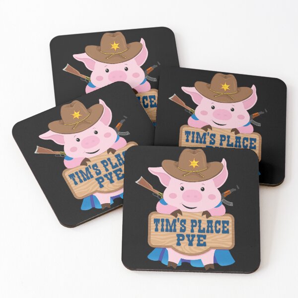 Item preview, Meet Sheriff Tim - the Gamer Piggy bringing fun straight to you! designed and sold by Lososko.