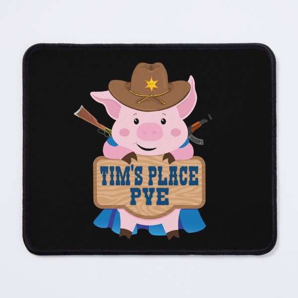 Item preview, Meet Sheriff Tim - the Gamer Piggy bringing fun straight to you! designed and sold by Lososko.