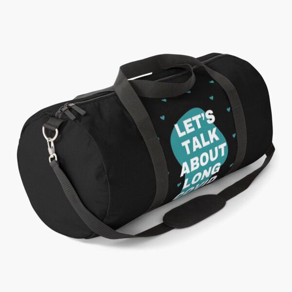 Item preview, Talk About Long Covid - teal and Black designed and sold by SadTea-Longhaul.