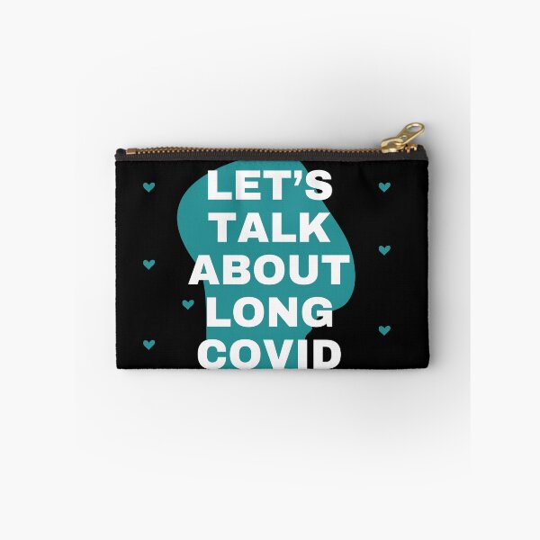 Item preview, Talk About Long Covid - teal and Black designed and sold by SadTea-Longhaul.