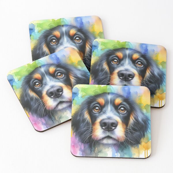 Item preview, “Color Symphony: Dog Edition” Cocker Spaniel designed and sold by Dominika Farkašová.