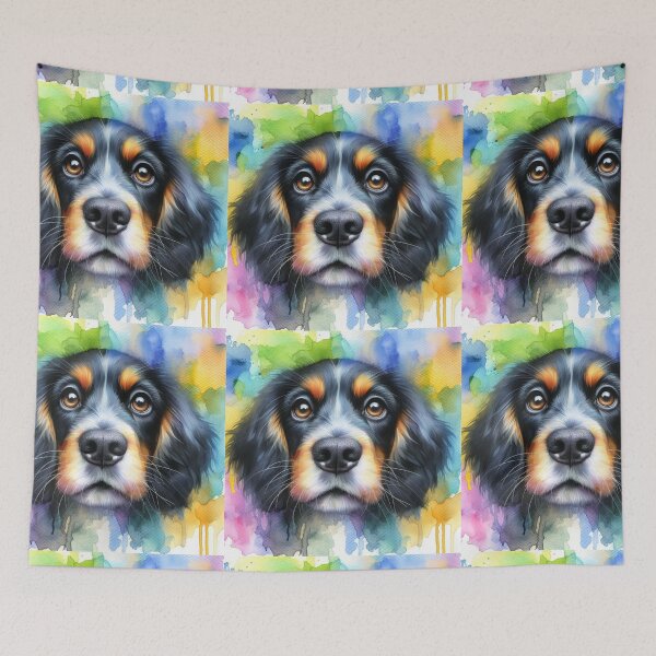 Item preview, “Color Symphony: Dog Edition” Cocker Spaniel designed and sold by Dominika Farkašová.