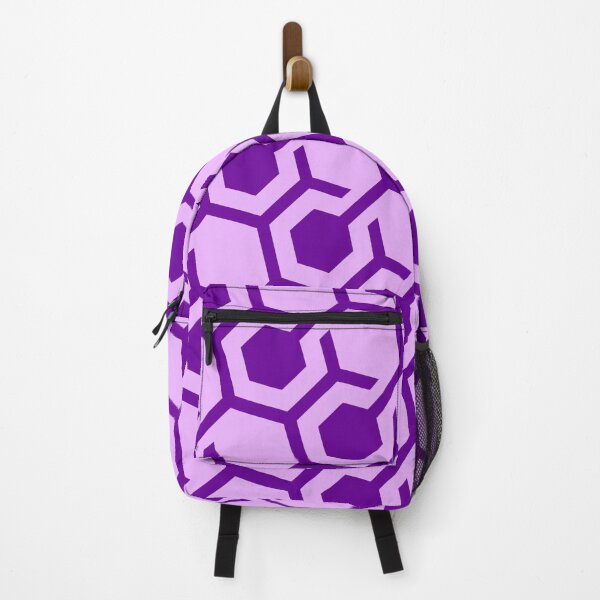 Item preview, Purple Connected Outlined Alternating Hexagons Repeating Boundless Decor designed and sold by Alchemy-A-La-G.