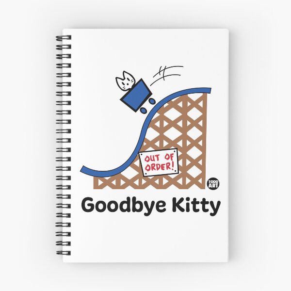 Aperçu de l'œuvre GOODBYE KITTY - ROLLER COASTER créée et vendue par TODD GOLDMAN.
