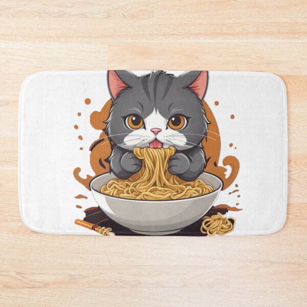 Item preview, Ramen crazy cat designed and sold by LykosShop.