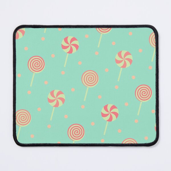 Item preview, Green Layout Pink Dots Lollipops & Pinwheels Boundless Decor designed and sold by Alchemy-A-La-G.
