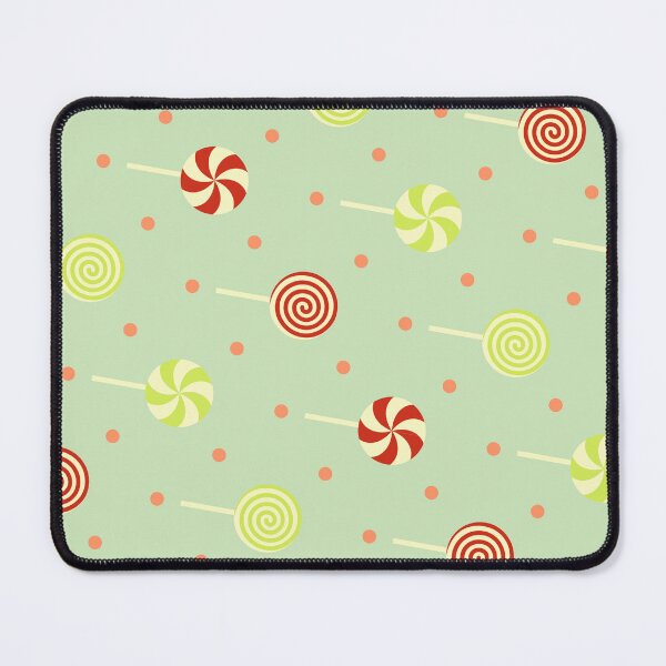 Item preview, Green Layout Red Dots Lollipops & Pinwheels Boundless Decor designed and sold by Alchemy-A-La-G.