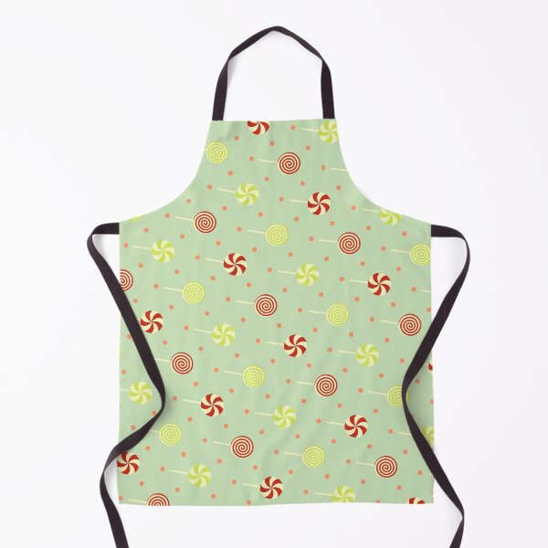 Item preview, Green Layout Red Dots Lollipops & Pinwheels Boundless Decor designed and sold by Alchemy-A-La-G.