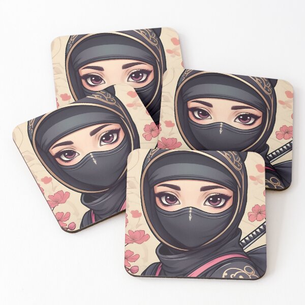 Item preview, Ninja Warrior Woman designed and sold by CRAFTER-MEDIA.
