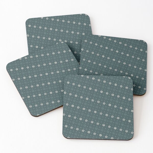 Item preview, Green Layout White Dots Lollipops & Pinwheels Boundless Decor designed and sold by Alchemy-A-La-G.