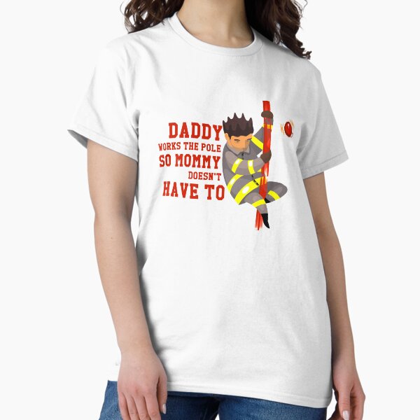 Item preview, Funny Firefighting Daddy T-Shirt - Firefighter Dad Fireman designed and sold by Essetino.