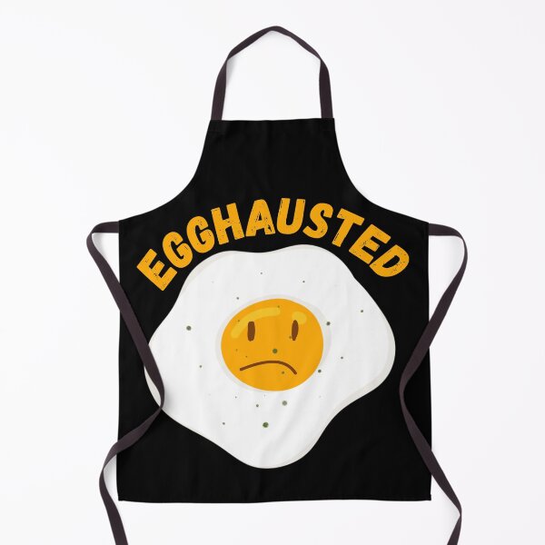 Item preview, Egghausted - Exhausted Egg Puns designed and sold by Millusti.