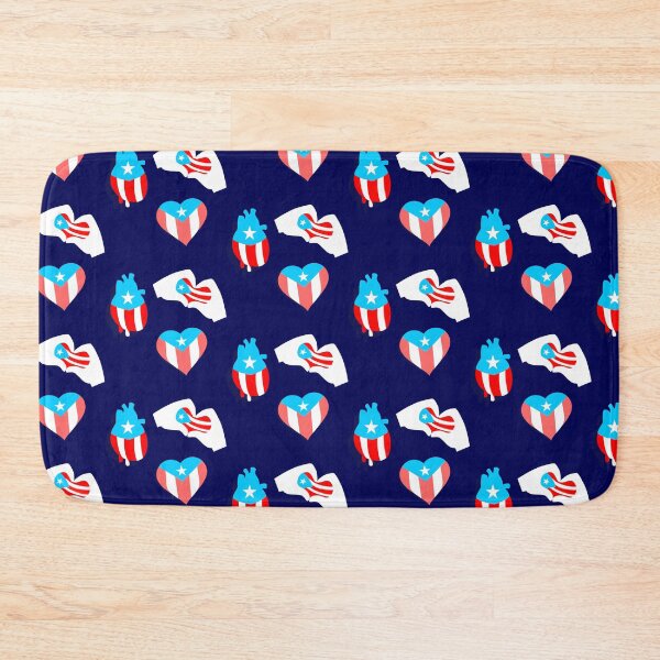 Item preview, Puerto Rico Flag Boricua Hearts Set designed and sold by byDarling.