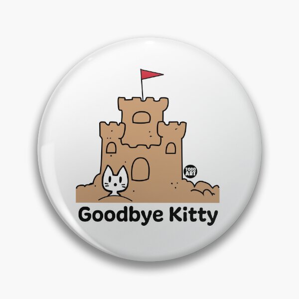 Item preview, GOODBYE KITTY - SAND CASTLE designed and sold by TODD GOLDMAN.