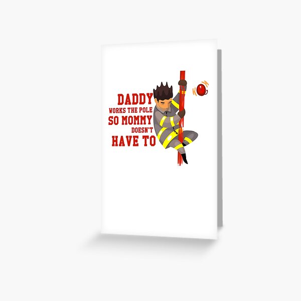 Vista previa del artículo con la obra «Camiseta divertida de papá bombero: papá bombero», diseñado y vendido por Essetino.