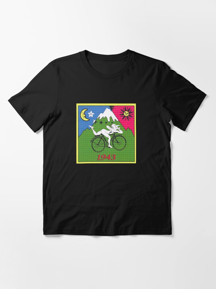 Lsd Albert Hofmann Bicycle Day Essential T Shirt For Sale By Eldar Redbubble 1773