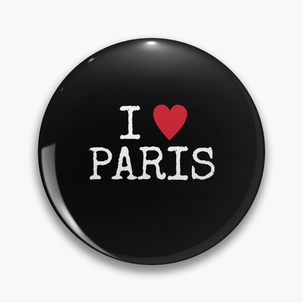 Item preview, I love Paris (black version) designed and sold by DearAngie25.