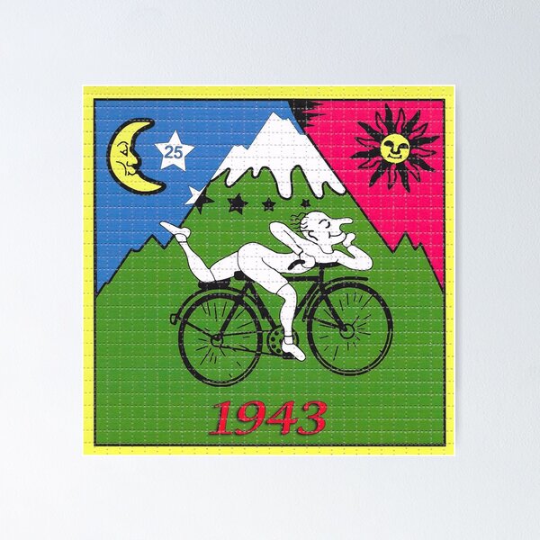 Item preview, LSD - Albert Hofmann - Bicycle Day designed and sold by eldar.