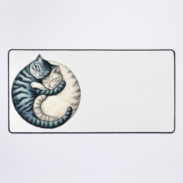 Item preview, yinyang cats designed and sold by kici-kici-miau.
