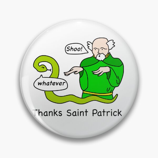 Aperçu de l'œuvre Merci Saint Patrick créée et vendue par BrushAndPen.