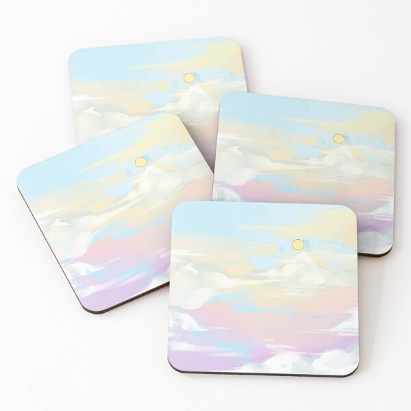Item preview, Blue sky white clouds landscape designed and sold by ShopMaxiDesigns.
