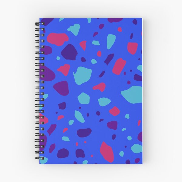 Item preview, Blue Layout Pink & Purple Terrazzo Blots Boundless Decor designed and sold by Alchemy-A-La-G.