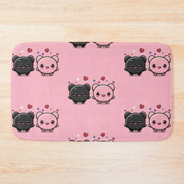 Item preview, Funny kawaii cute couple of axolotls in love designed and sold by Trend-Beaver.