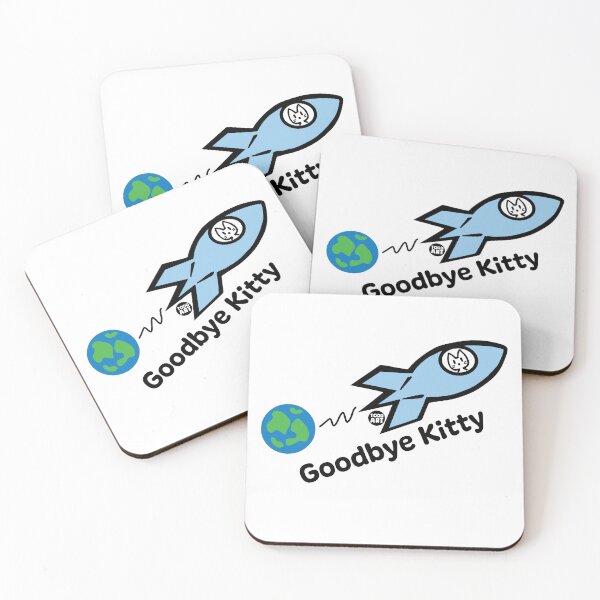 Item preview, GOODBYE KITTY - SPACESHIP designed and sold by TODD GOLDMAN.