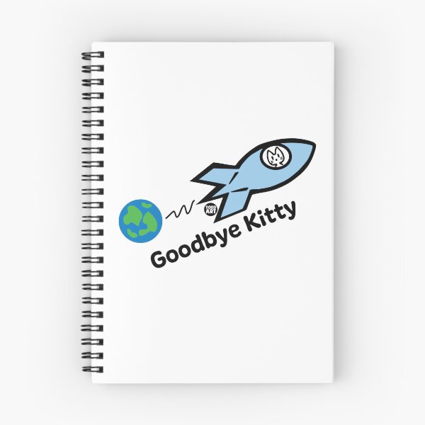 Item preview, GOODBYE KITTY - SPACESHIP designed and sold by TODD GOLDMAN.