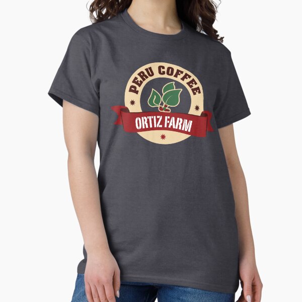 Ortiz Farm - Peru Coffee logo Tekken Classic T-Shirt