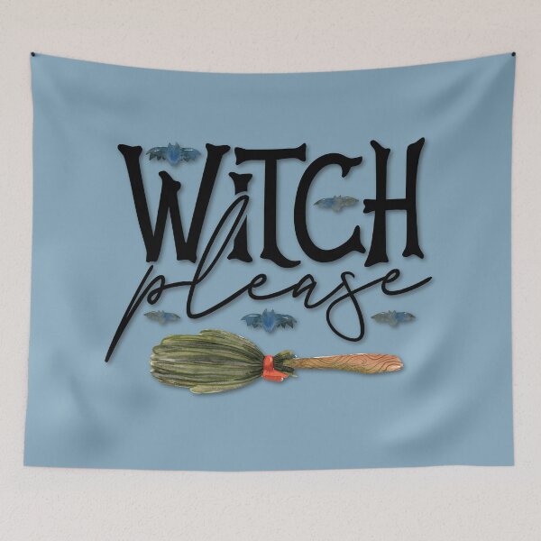 Item preview, Boho Dusty Blue, Cottagecore - Witch Please, AlaskaMagick designed and sold by Alaska Magick.