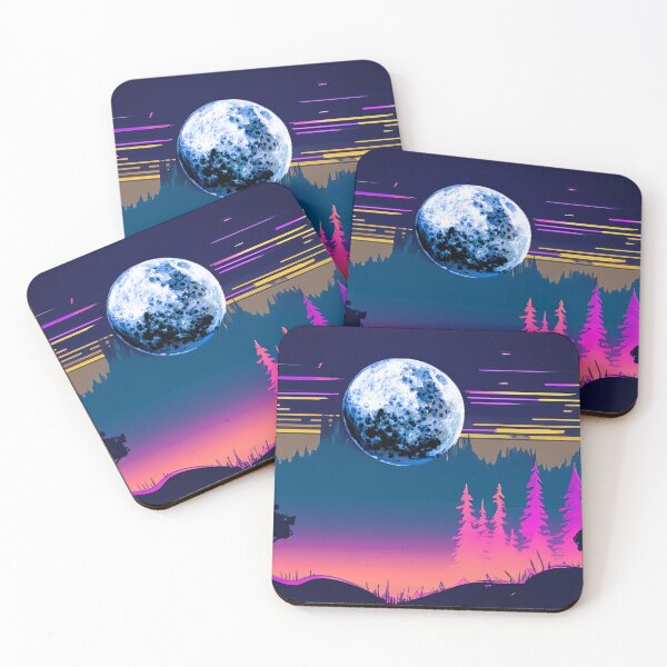 Item preview, Neon Crumpet Moonrise designed and sold by LionBrew.