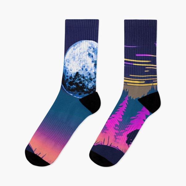 Item preview, Neon Crumpet Moonrise designed and sold by LionBrew.