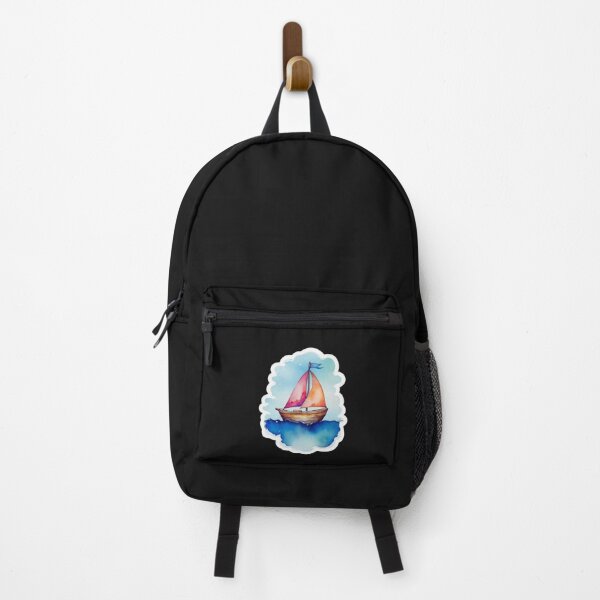 Item preview, Colorful sailboat on the high seas. designed and sold by NewtBoo.