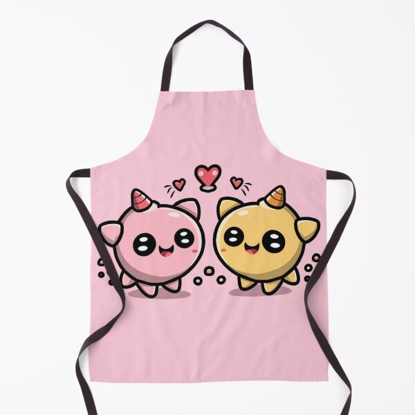 Item preview, Funny kawaii cute couple of unicorns in love designed and sold by Trend-Beaver.