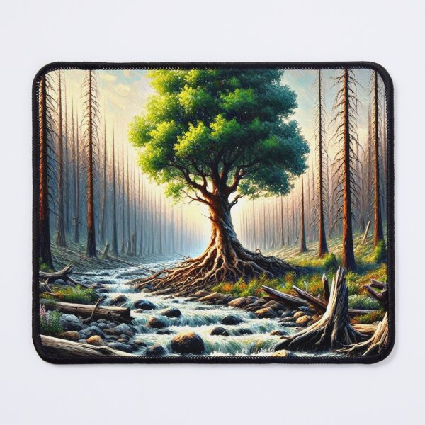 Item preview, Tree Planted Near Streams designed and sold by Bones-Makes-Art.
