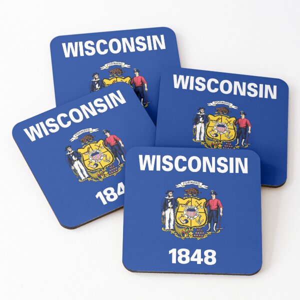 Item preview, Wisconsin State Flag designed and sold by FlagsandSymbols.