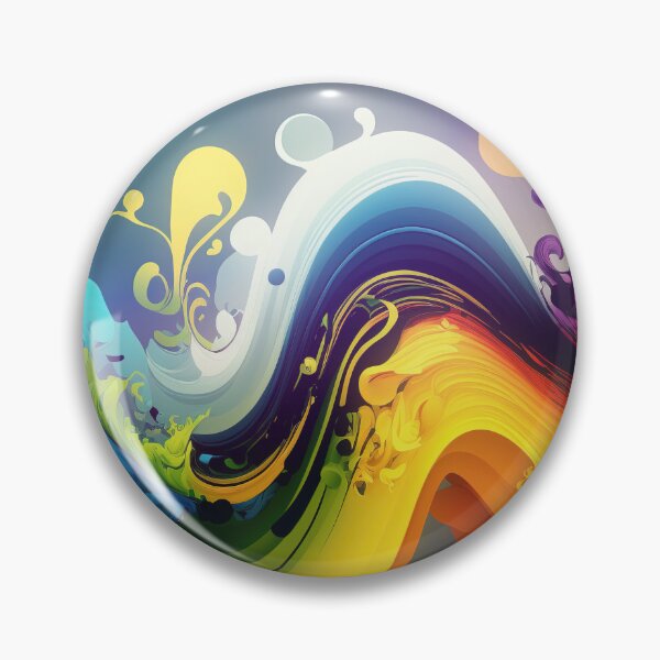 Item preview, Rainbow Splash Wave designed and sold by KeeganCreations.