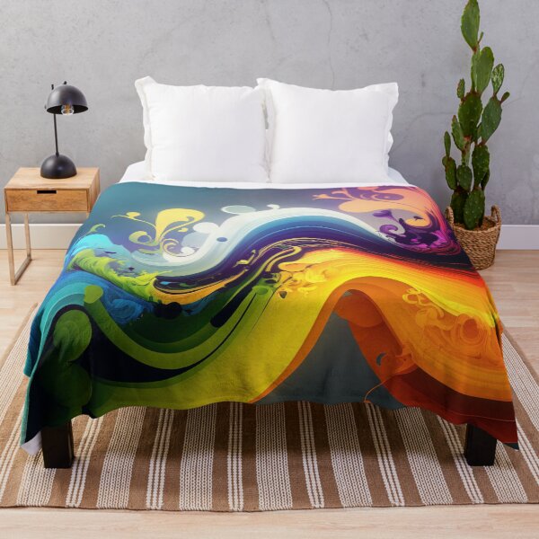 Item preview, Rainbow Splash Wave designed and sold by KeeganCreations.