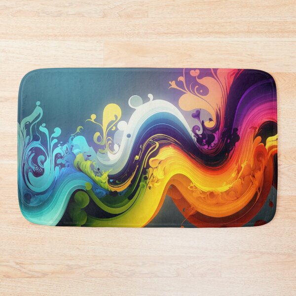 Item preview, Rainbow Splash Wave designed and sold by KeeganCreations.