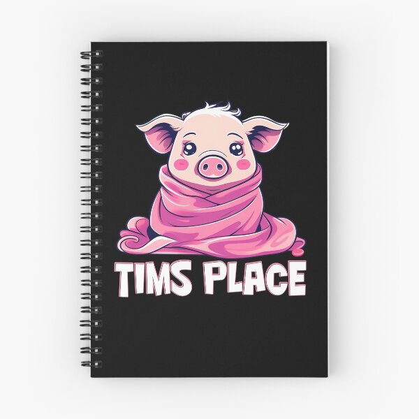 Item preview, Tim, the adorable pink piggy snuggled up in a blanket designed and sold by Lososko.