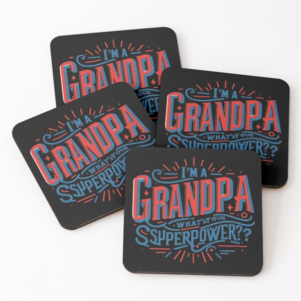 Item preview, SUPER GRANDPA: WHAT'S YOUR SUPERPOWER FUNNY GIFTS designed and sold by DiySystem.