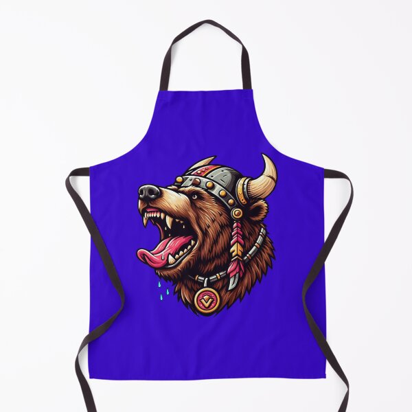 Item preview, VIKING BEAR HEAD - #3300CC designed and sold by Marlon Oseguera.
