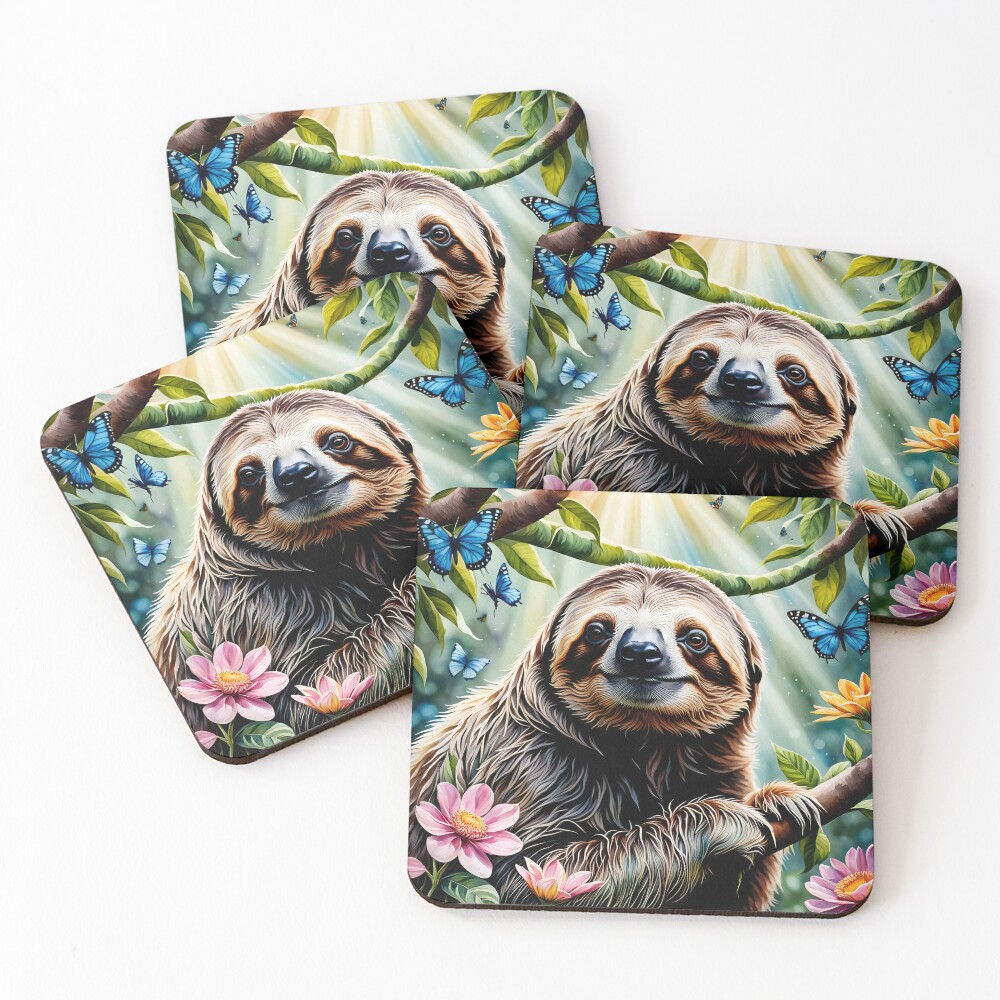 Item preview, Coasters (Set of 4) designed and sold by Lilsilverfish.