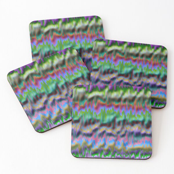 Item preview, 3D Spikey Horizontal Rainbow Stripe Pattern designed and sold by TheRulerofEarth.