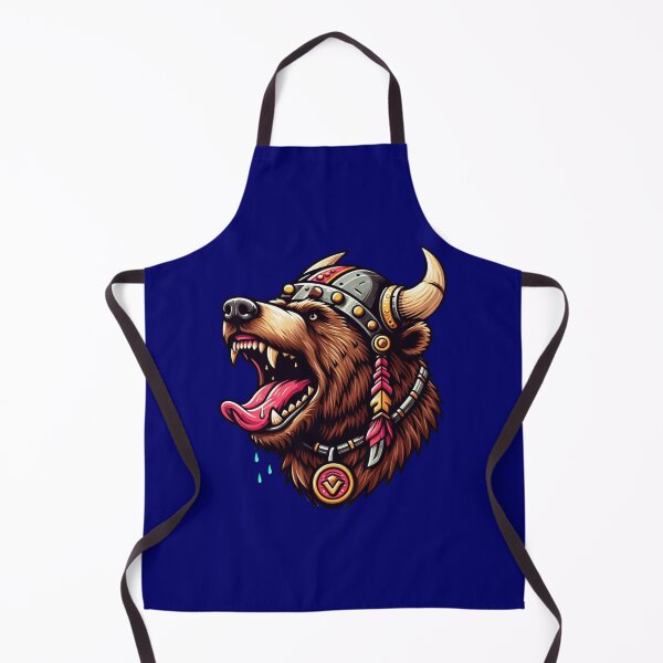 Item preview, VIKING BEAR HEAD - #000066 designed and sold by Marlon Oseguera.